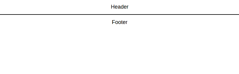 Change 1: Footer below header